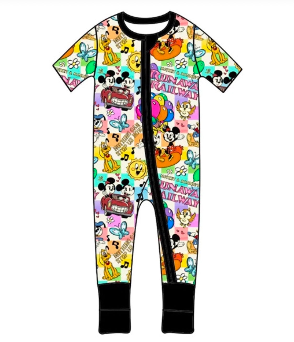 Runway Railroad kid PJS (PREORDER 10/12 weeks)