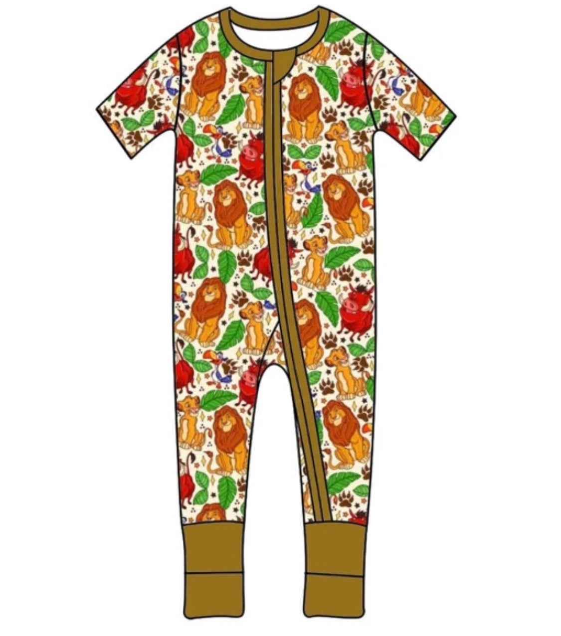 Jungle Buddies kid PJS (PREORDER 6/8 weeks)