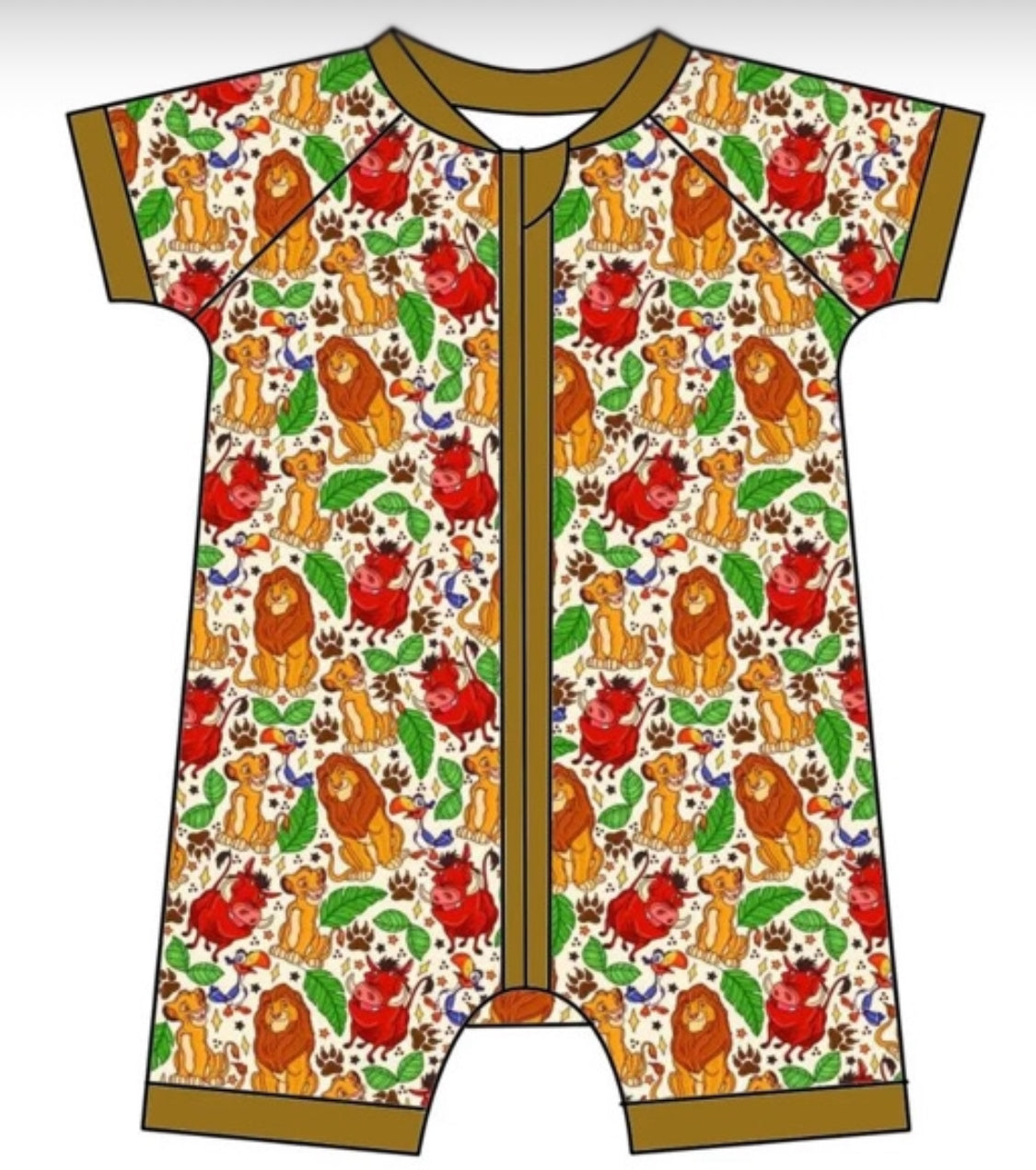Jungle Buddies kid PJS (PREORDER 6/8 weeks)