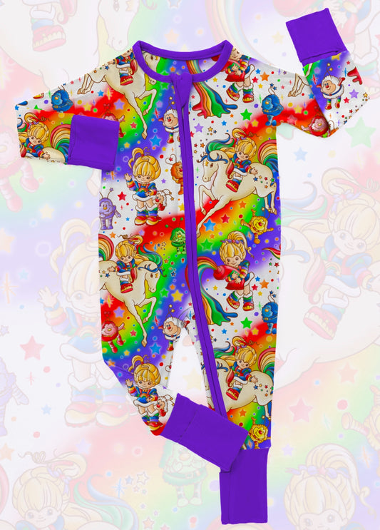 Rainbow Bright kids PJS (PREORDER 8/10 weeks)