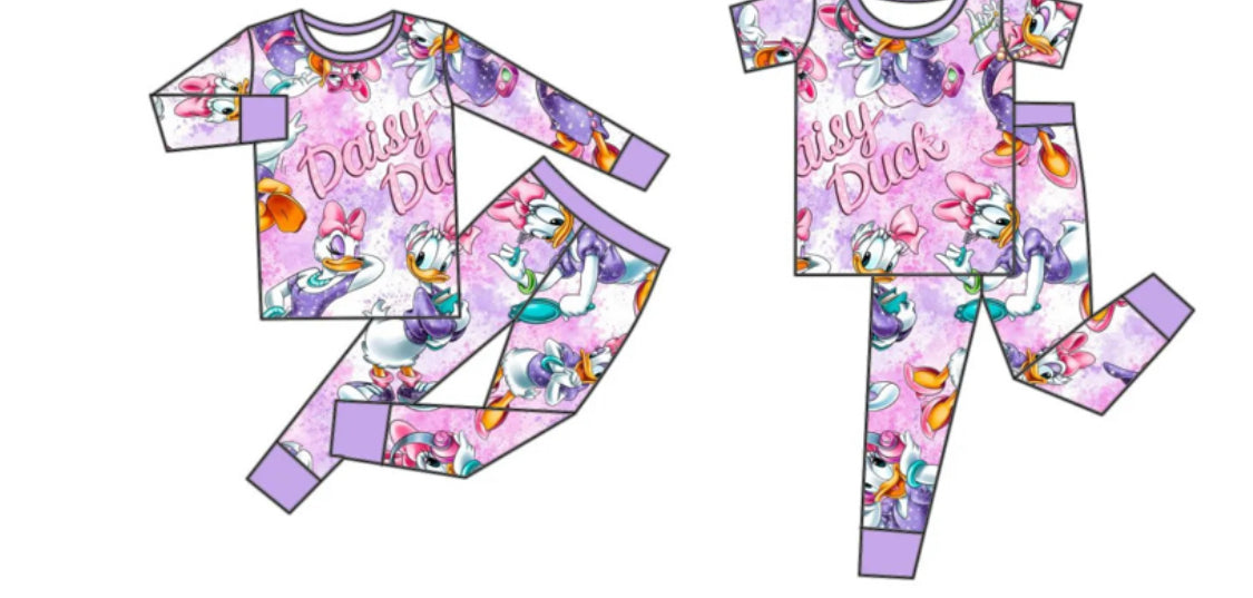 Daisy  kids PJS (PREORDER 8/10 weeks)