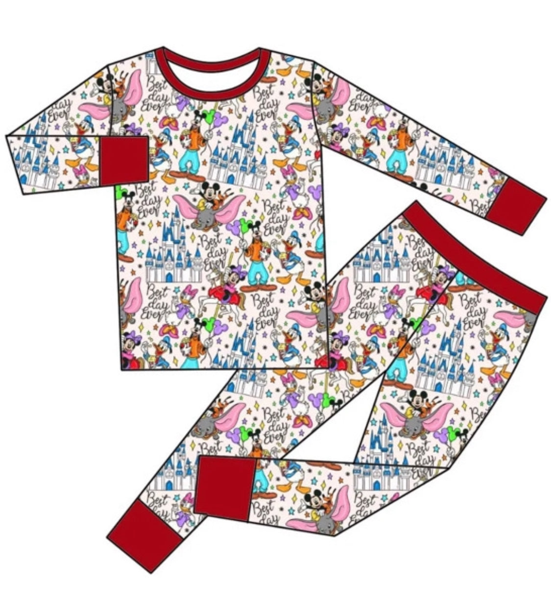 Best day ever kid PJS (PREORDER 6/8 weeks)