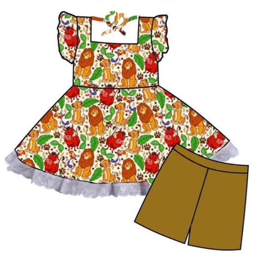 Jungle Buddies  kids daywear  (Preorder 6/8 week TAT)