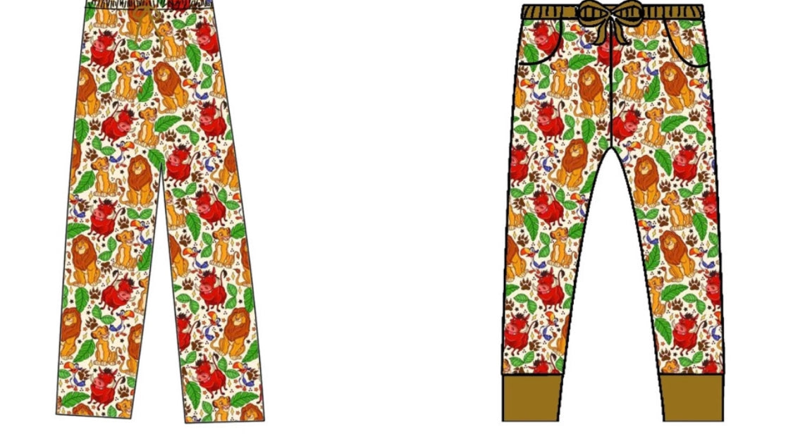 Jungle Buddies adult sets (PREORDER 6/8 weeks)