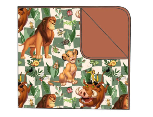 Hakuna Matata blankets & sheets (PREORDER 8/10 week TAT)